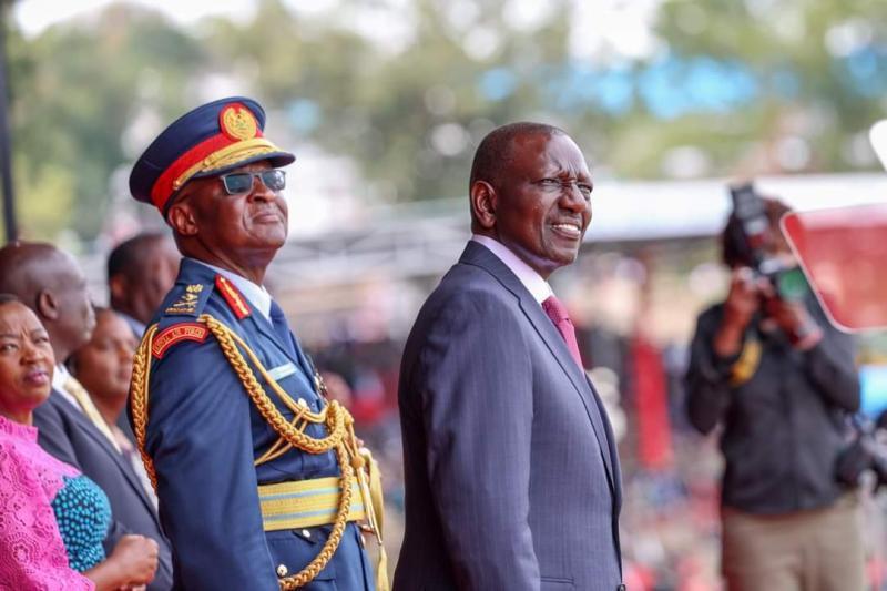 File image of President William Ruto.